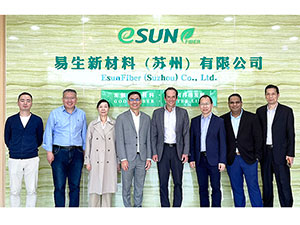 The President of NatureWorks visited EsunFiber