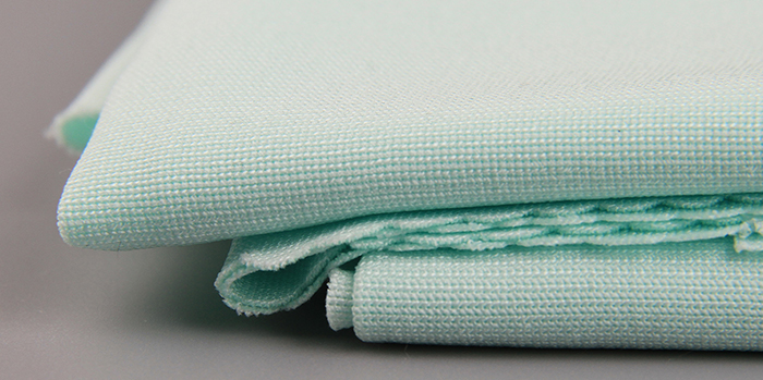 Green Warp-Knitted Fabric