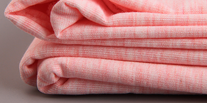 Pink Ribbed Fabric