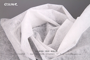 What are the advantages of PLA fibers in sanitary products?