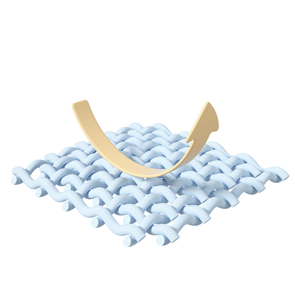 PLA fiber with high resilience